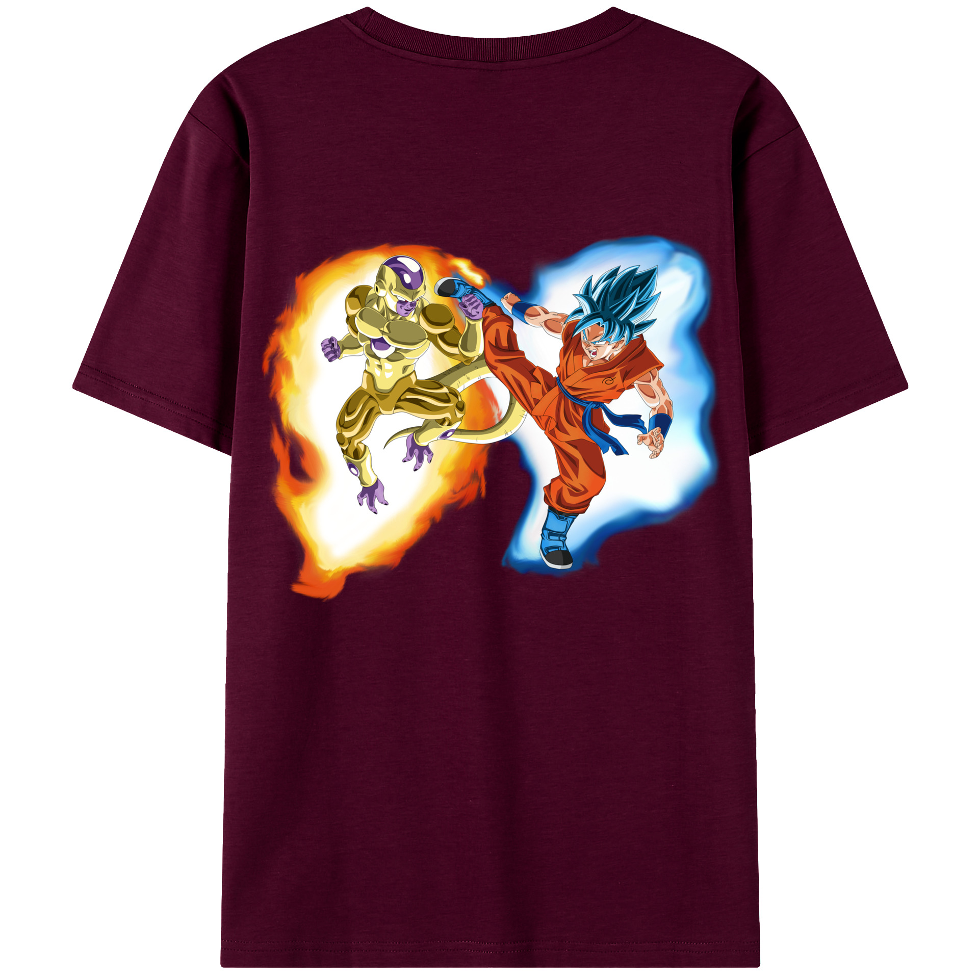（画像用） ドラゴンボール フリーザ DRAGON BALL Frieza レディース半袖Tシャツ(バックプリント)